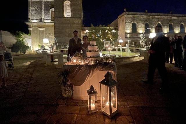 La magia del taglio torta