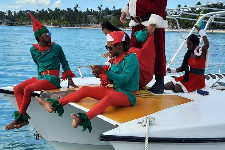 Babbo Natale ai Caraibi