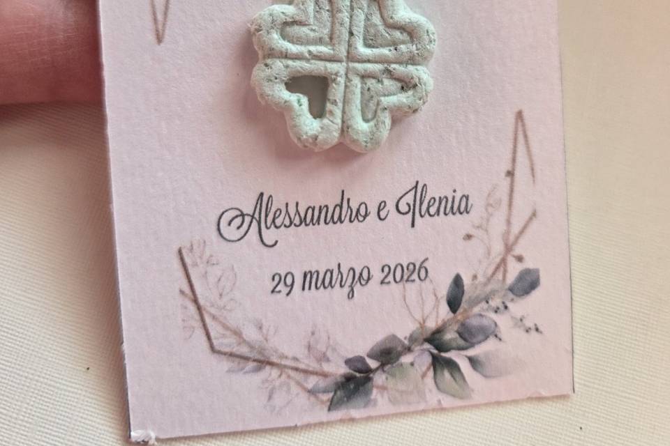Segnaposto piantabile