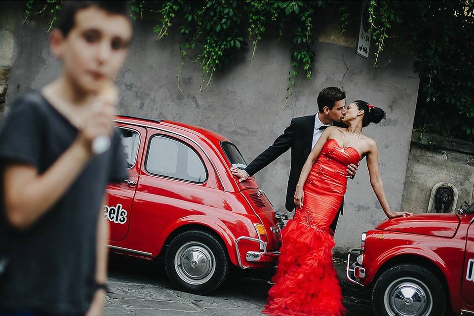 Sposa in rosso