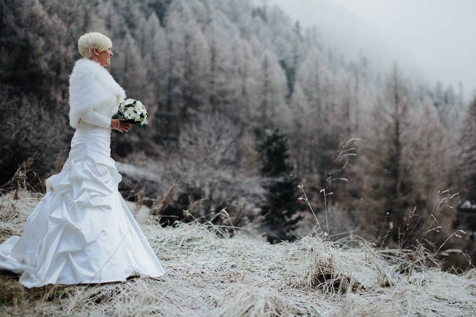 Sposa nella neve Zermatt