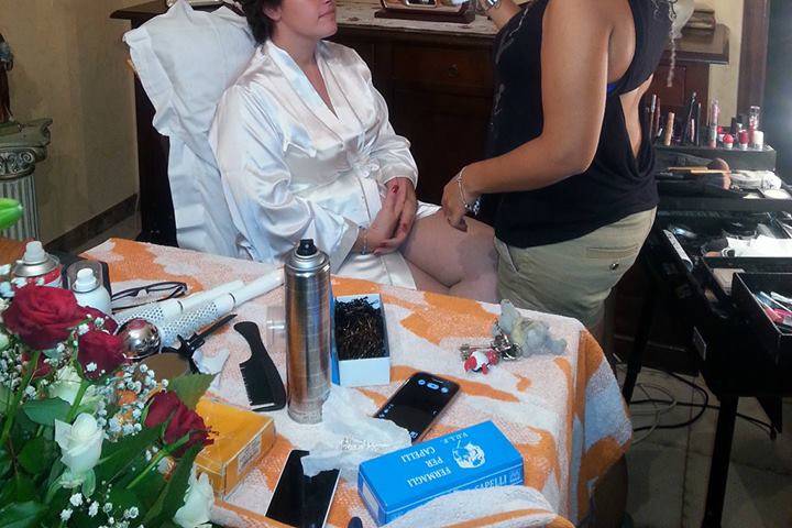 Preparazione sposa