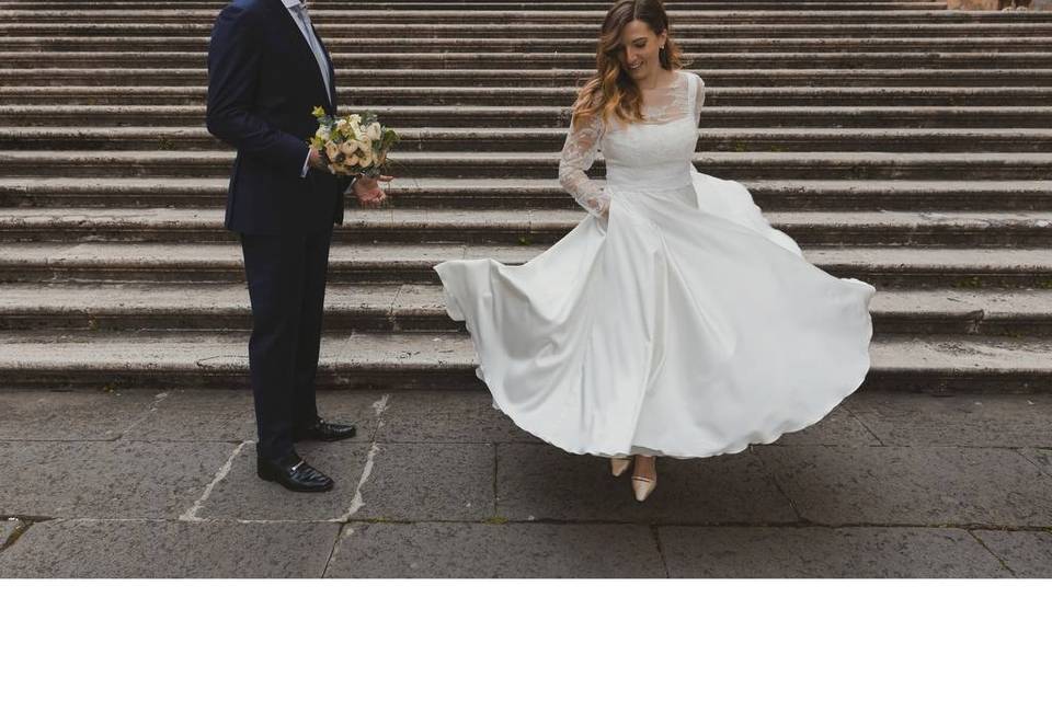 Hollywood waves bridal hair