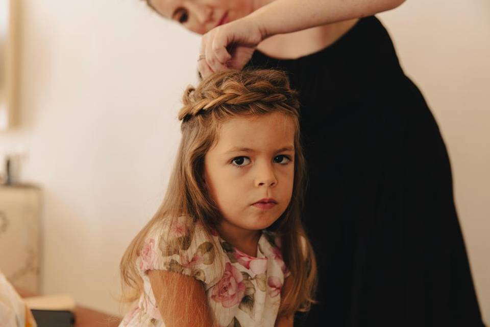 Acconciatura per bambine
