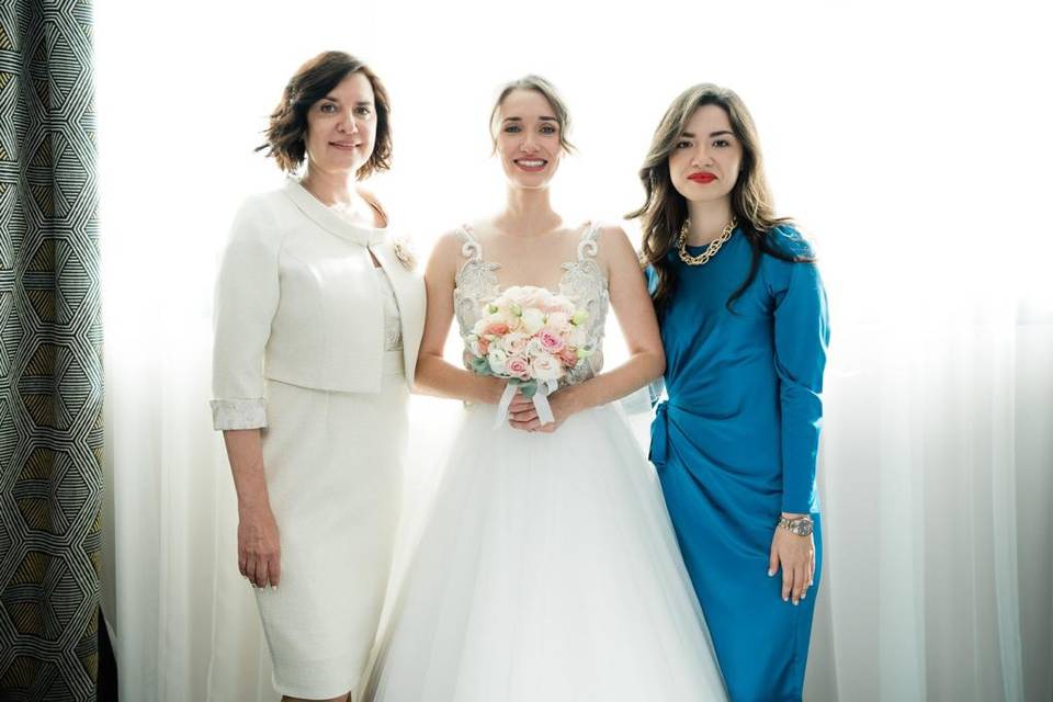 Look sposa mamma e damigella