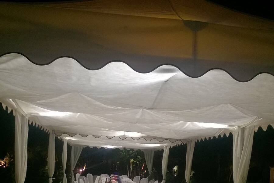 Tre gazebo 5mX5m