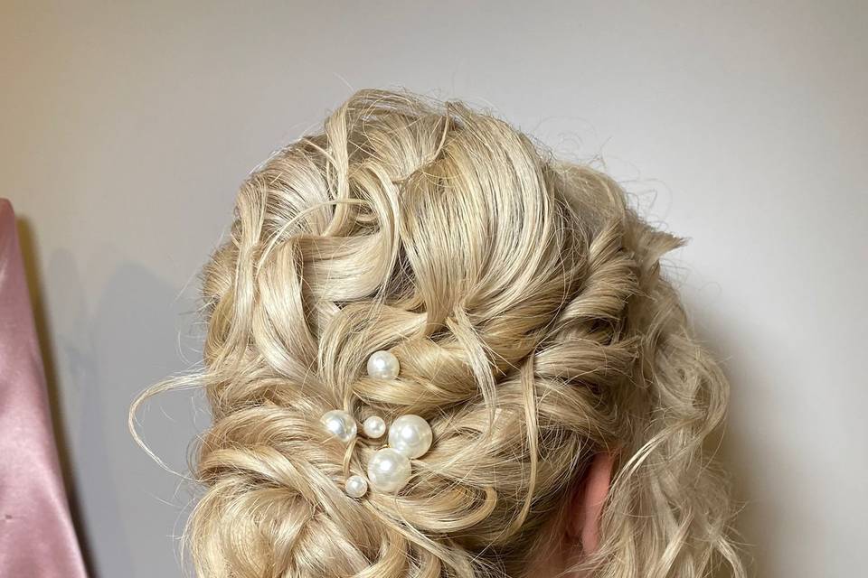 Chignon boho