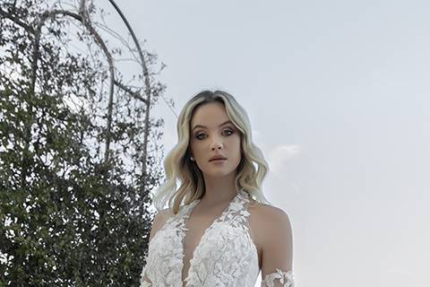 Un abito da sposa principesco
