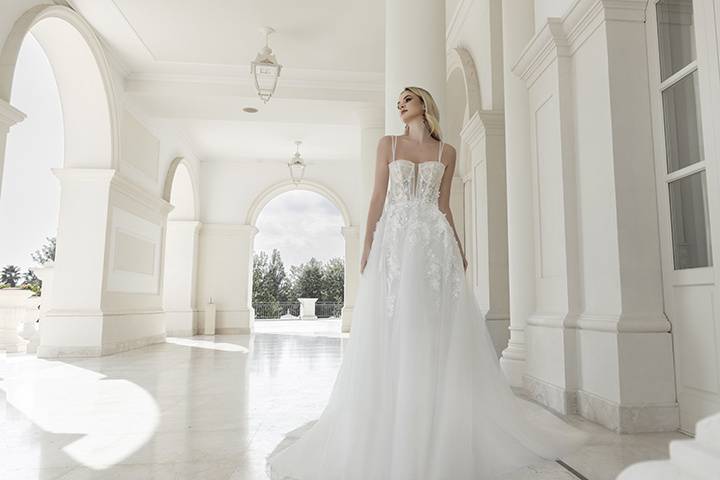 N abito da sposa boho chic, ca