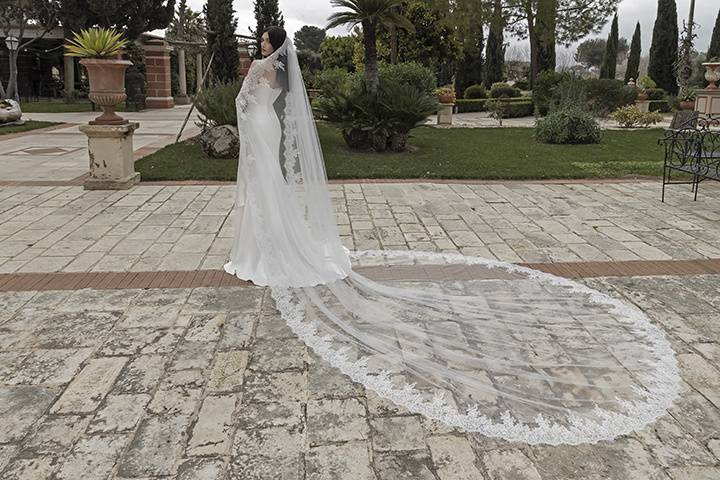 Veli sposa preziosi