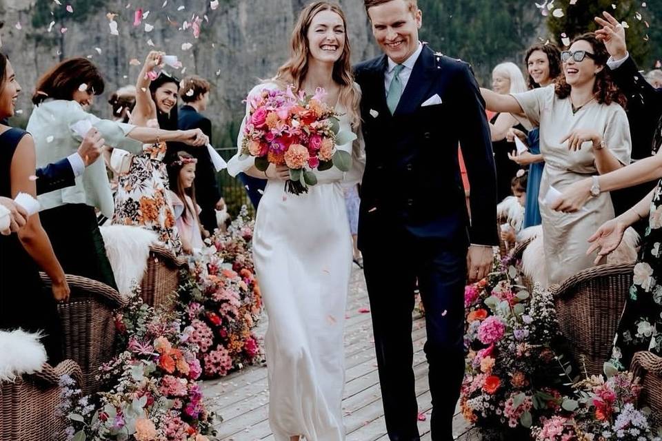 End of the ceremony