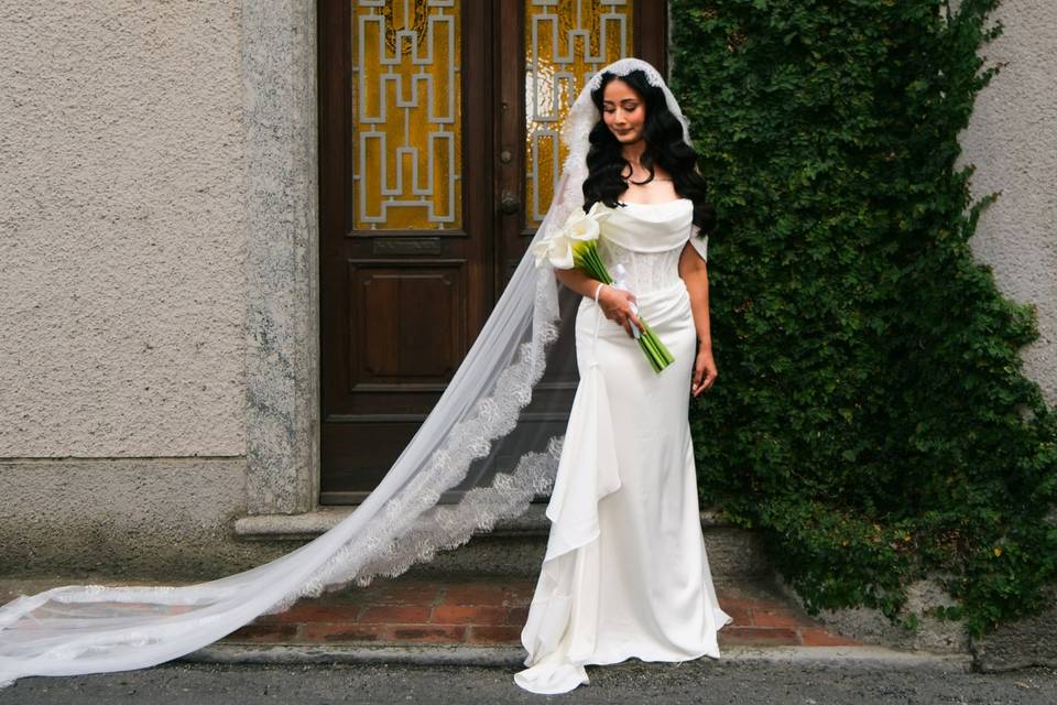 Bridal Photoshoot at Lake Como