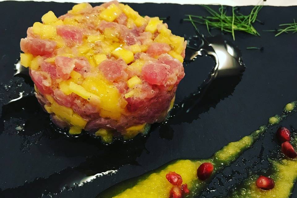 Tartare all'arancia