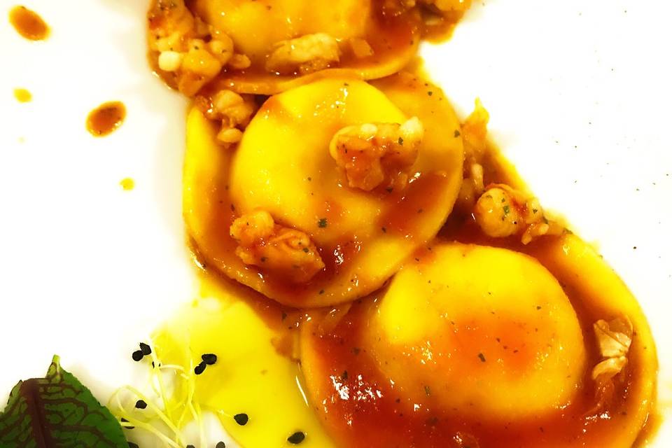 Agnolotti di aragosta