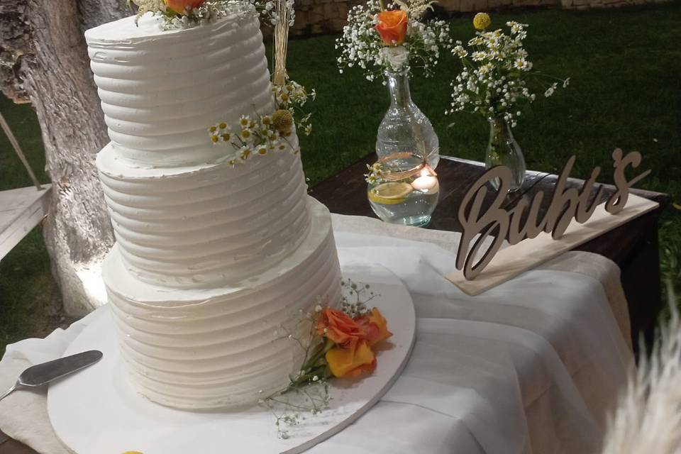 Wedding cake details