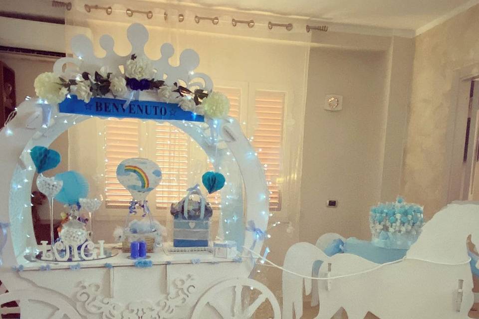 Carrozza baby shower