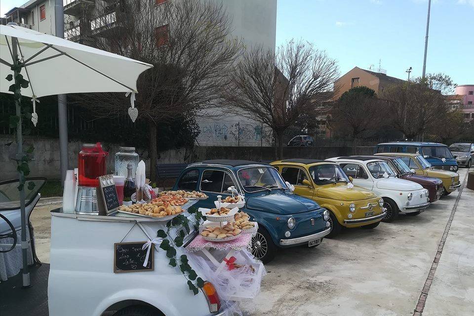 Rinfresco aperitivo fiat 500