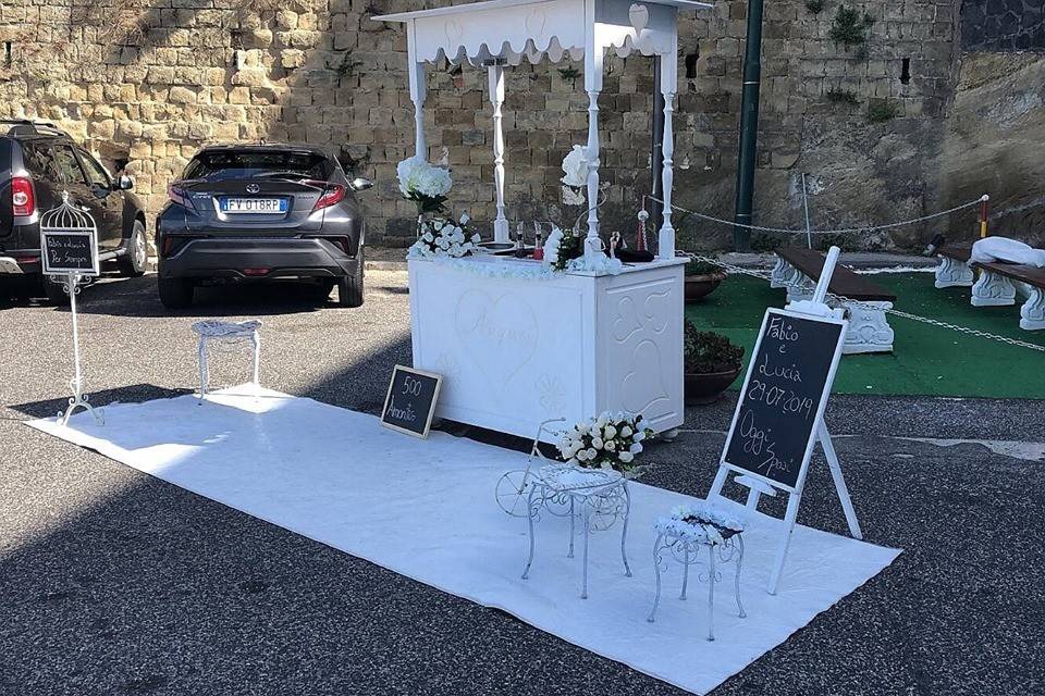 Carretto granita matrimonio