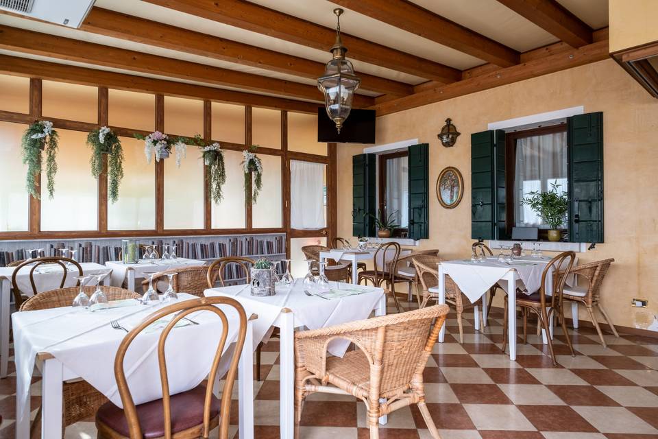 Interno ristorante Veranda