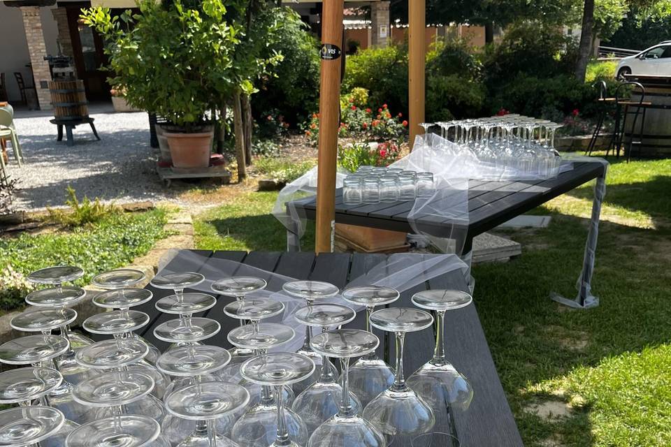Aperitivo giardino