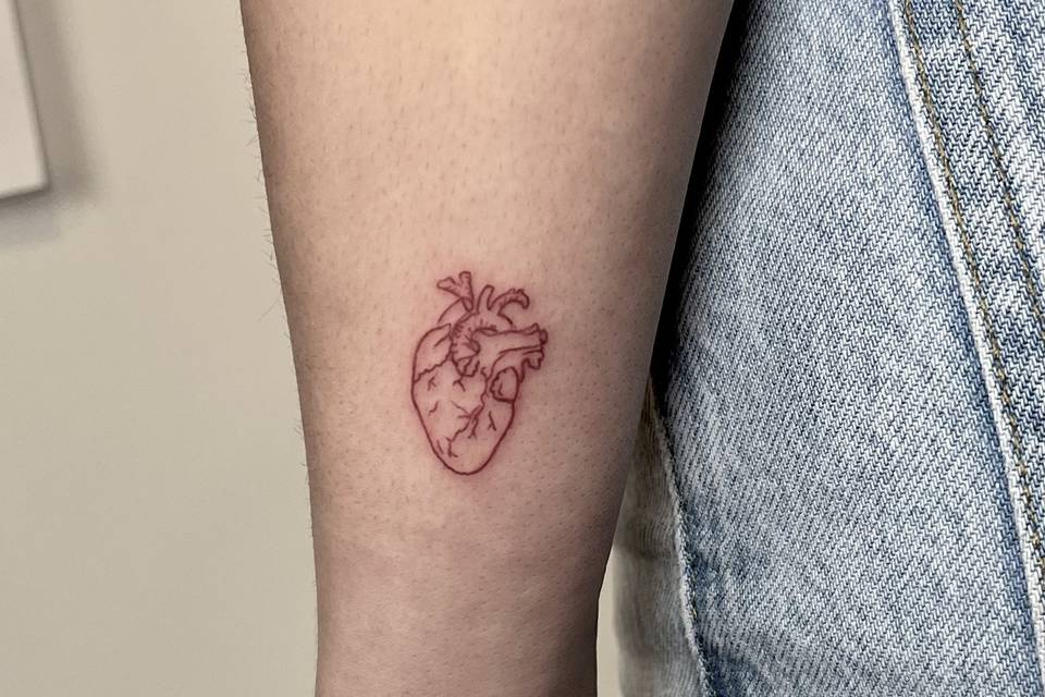 Lil red heart