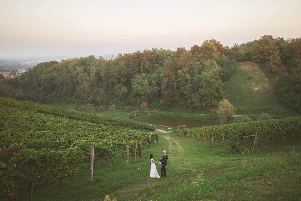Matrimonio vigneti pavia