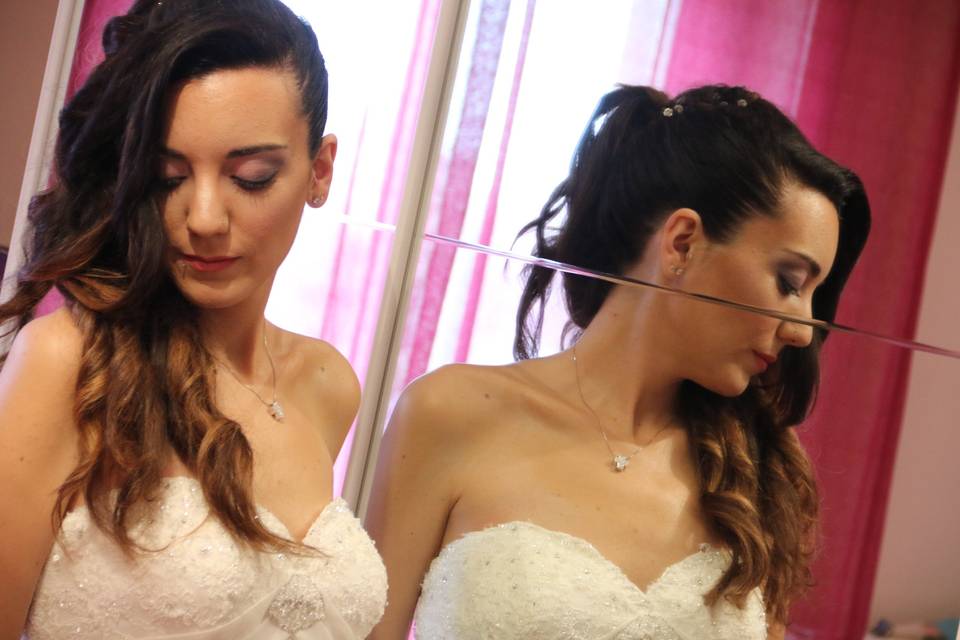 Trucco sposa lilla