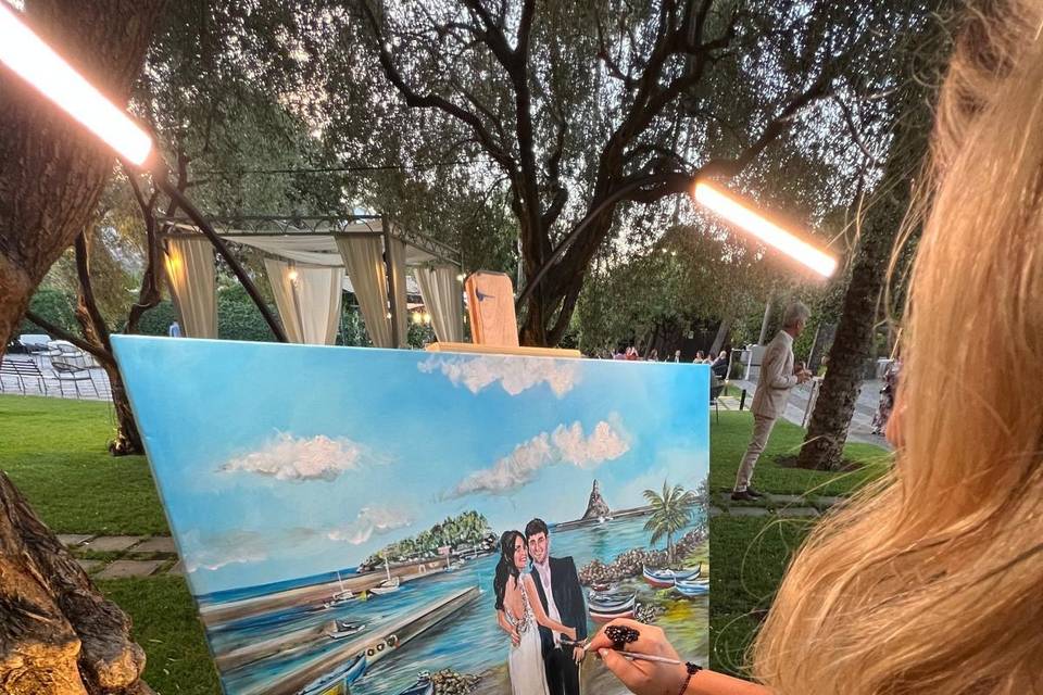 Live painting