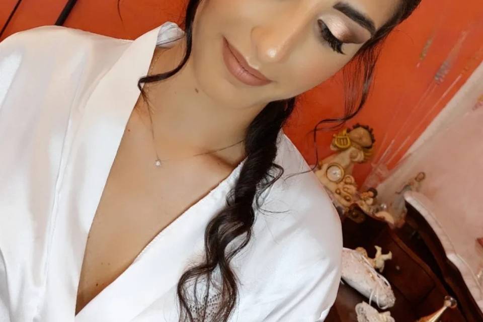 Makeup bride