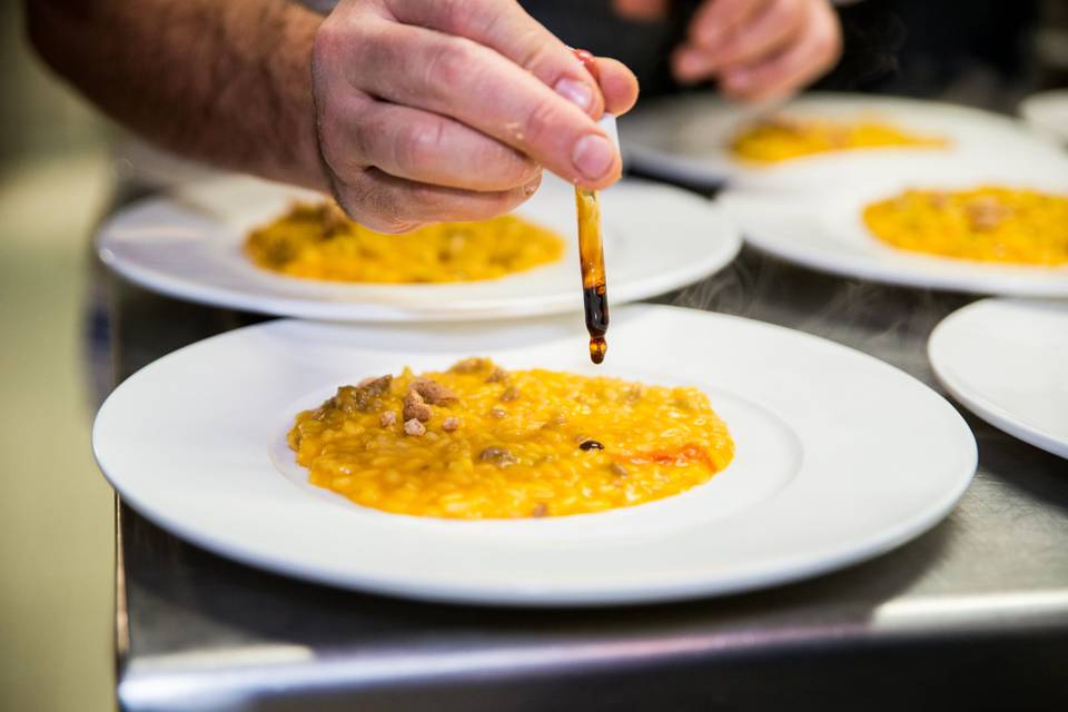 Risotto alla crema di zucca