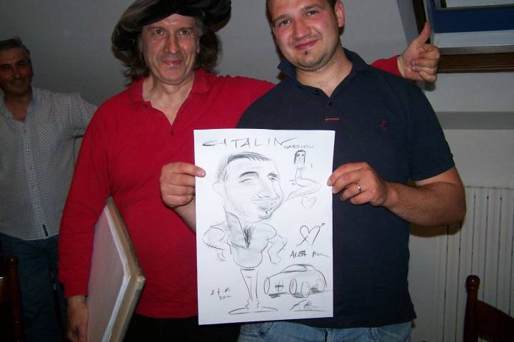 Bruno Faletti caricaturista