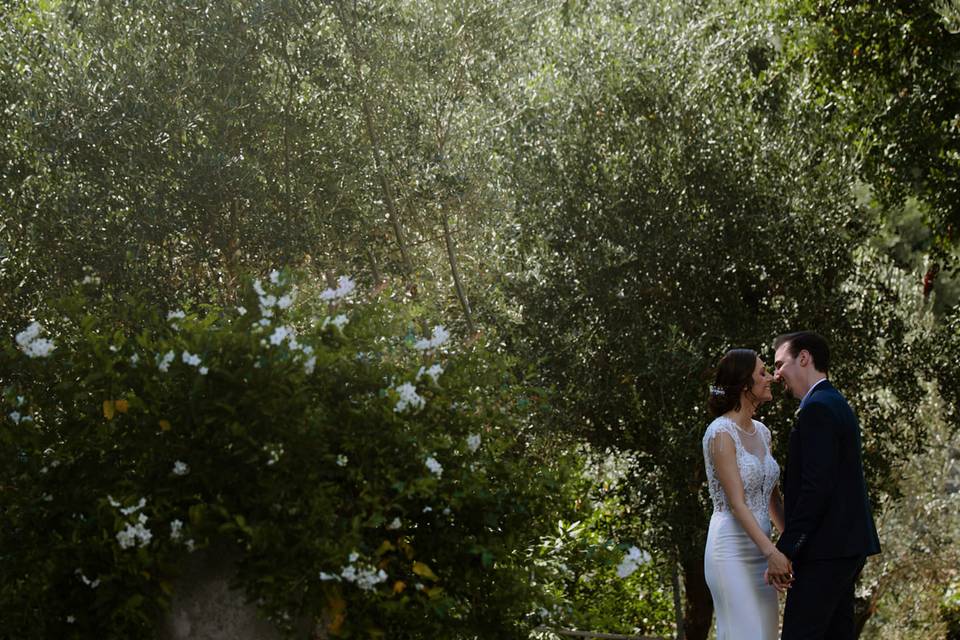Sposi nel parco