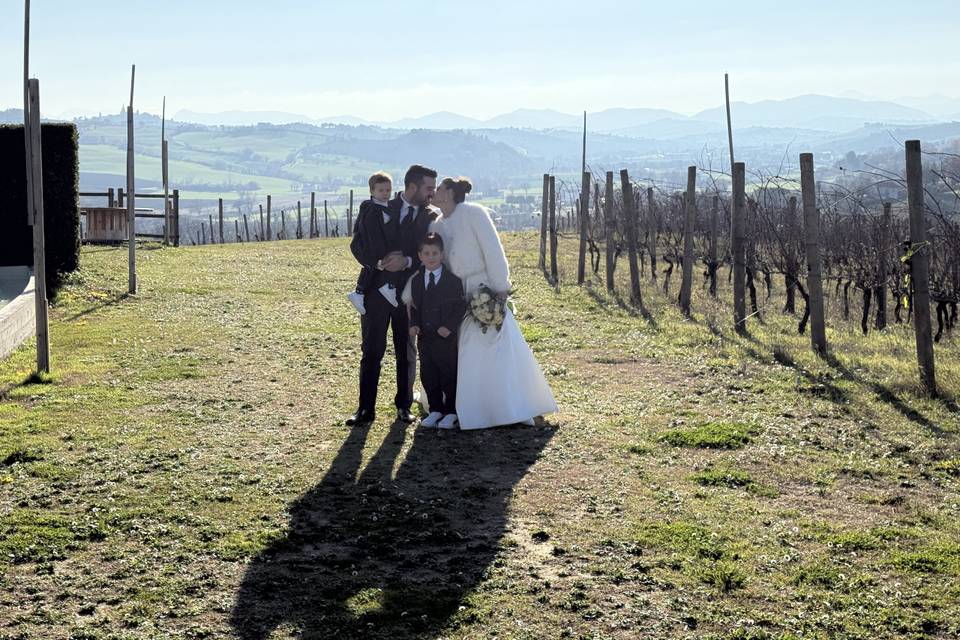Sposi in vigna