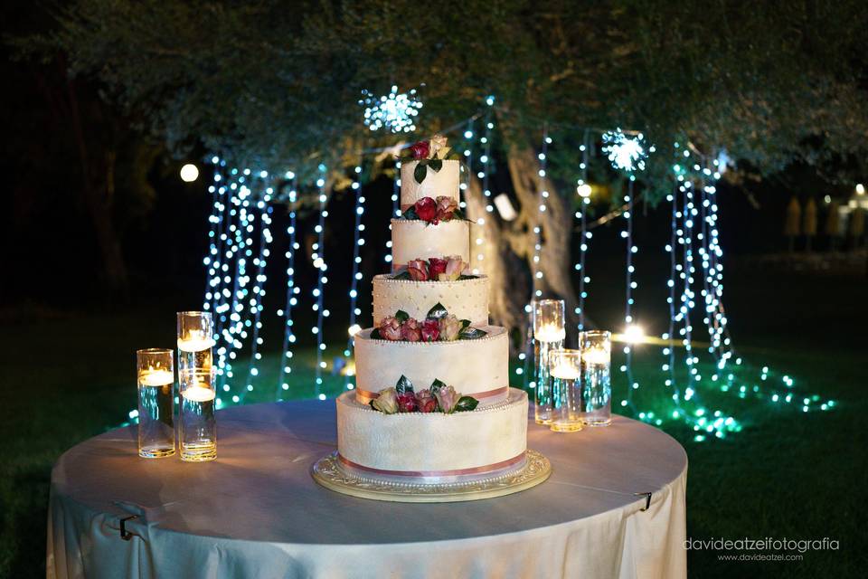 Antiche Terme wedding cake