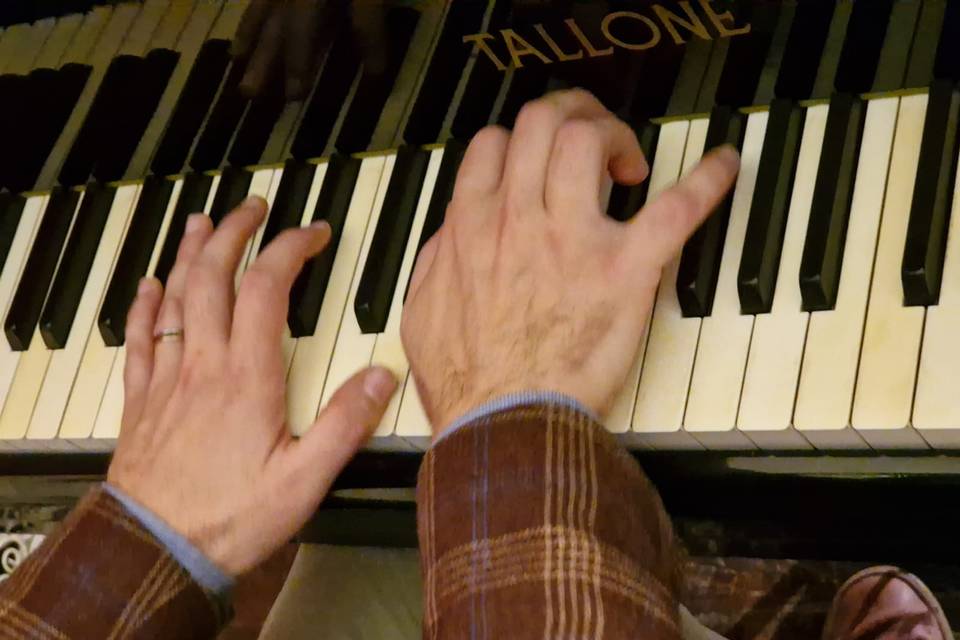David al piano