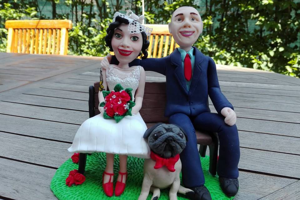 Cake topper personalizzato