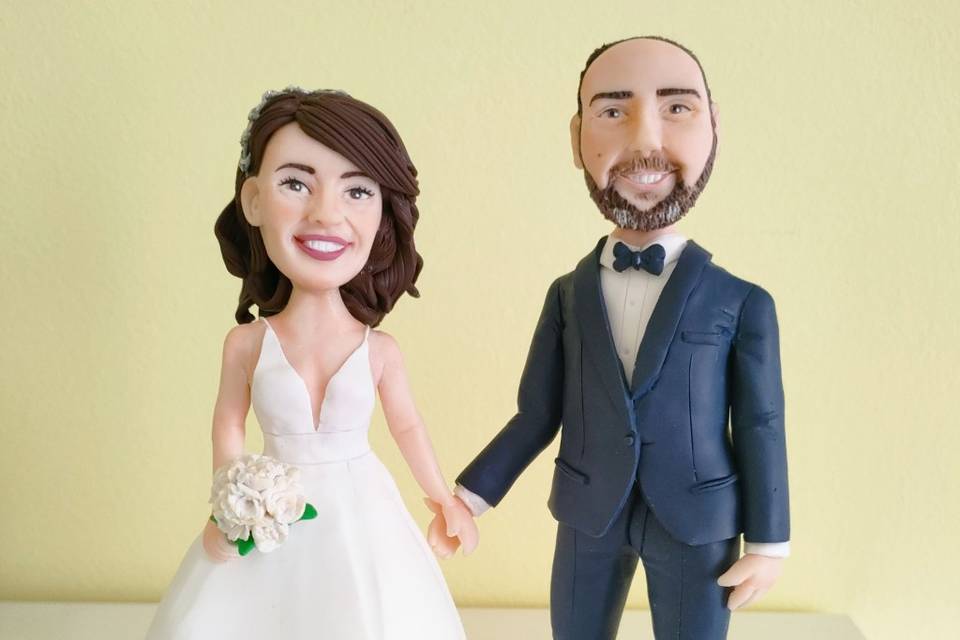 Cake Topper- sposi