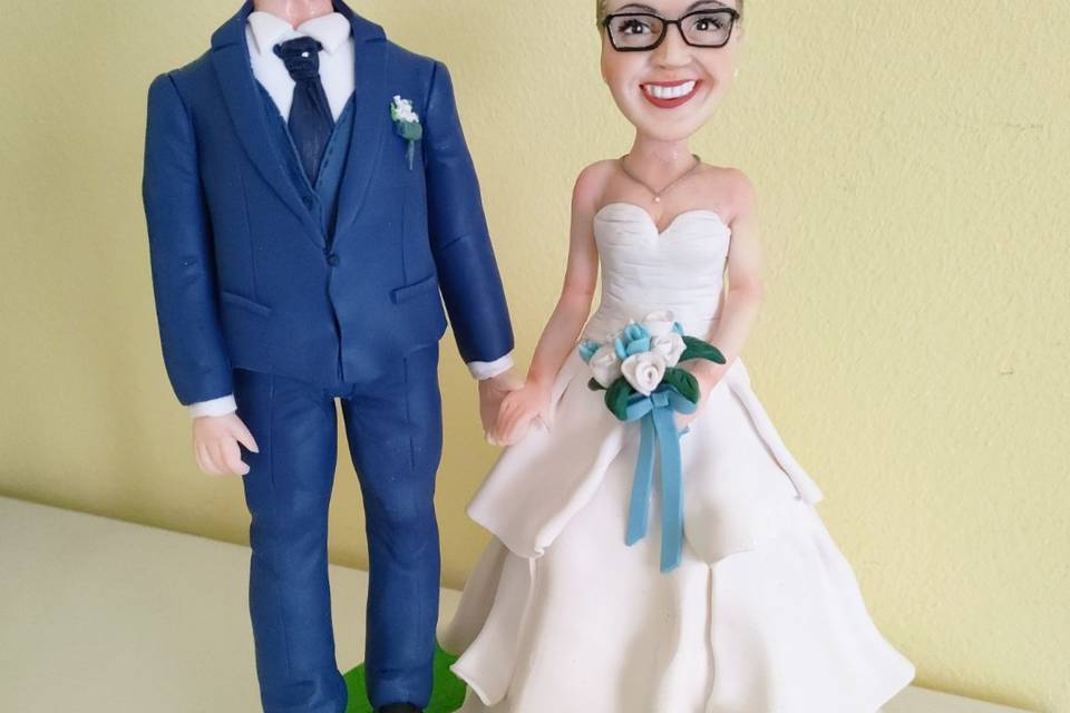 Cake Topper- sposi