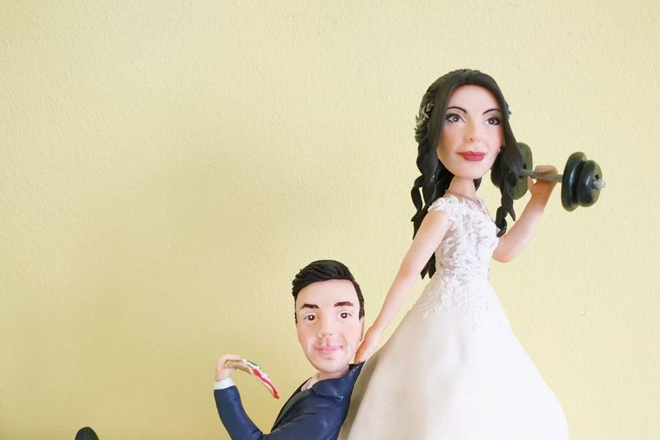 Cake Topper- sposi