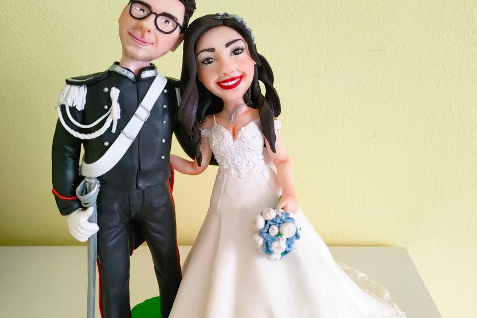 Cake Topper- sposi