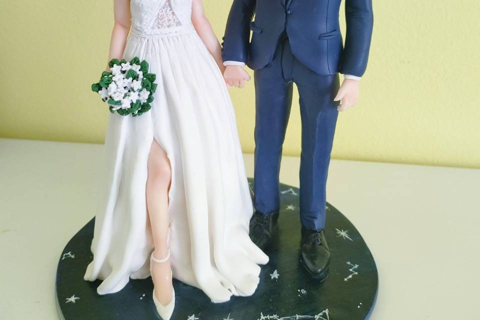 Cake Topper- sposi