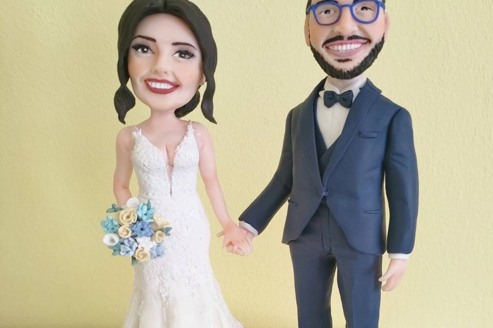 Cake Topper- sposi