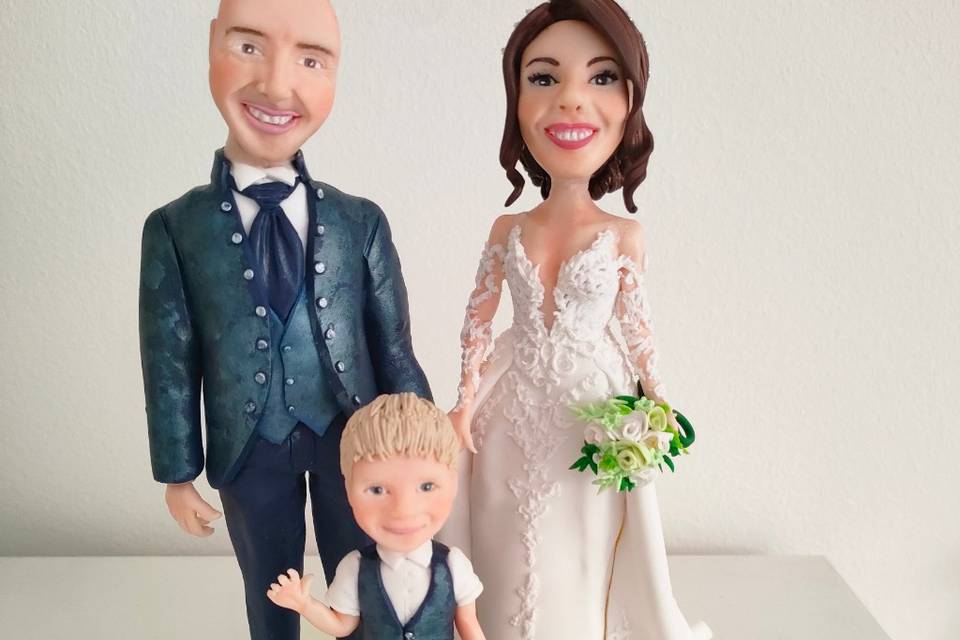 Cake Topper- sposi