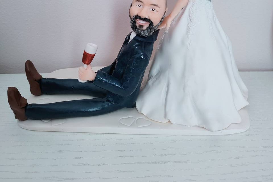 Cake Topper matrimonio
