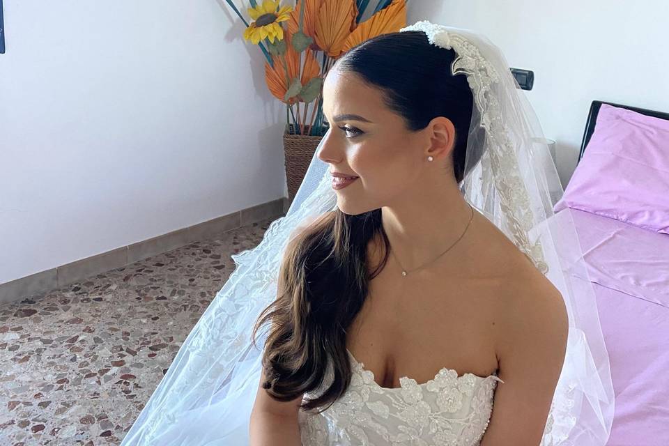 Pettinatura sposa