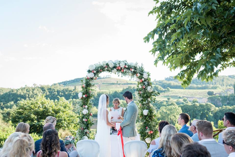 Blessing in giardino con vista