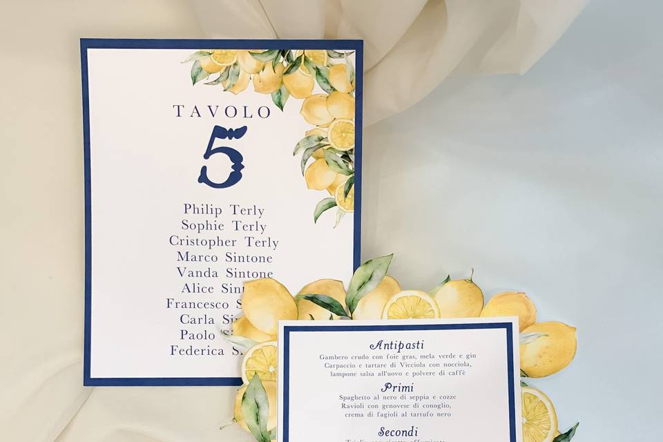 Tableau e menu