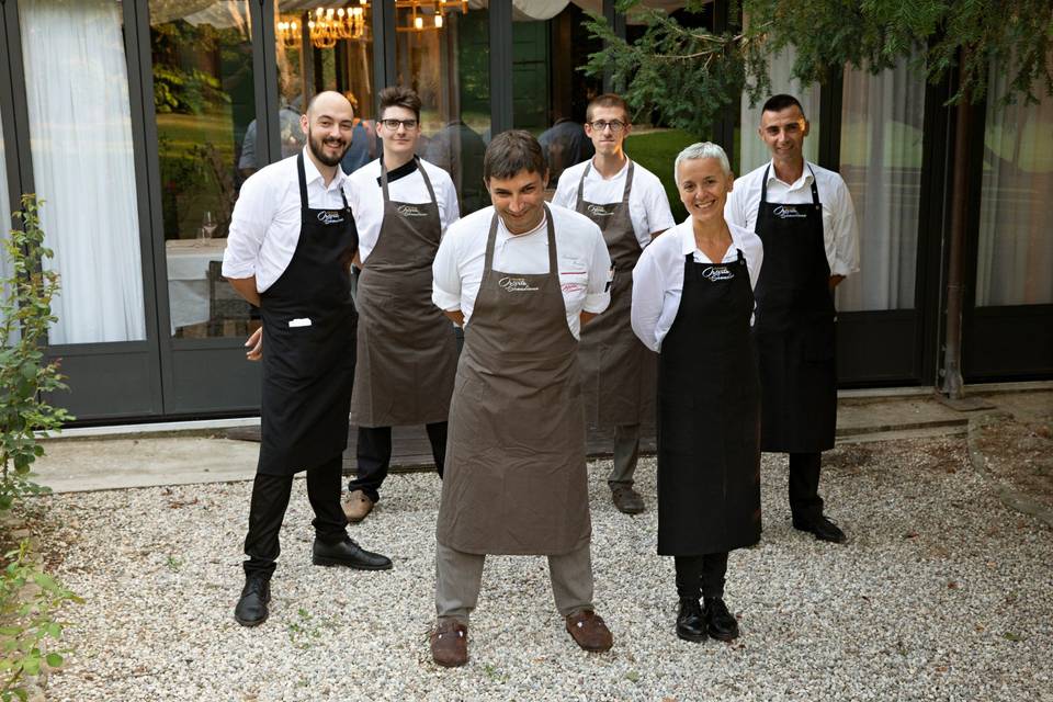 Lo staff di Osteria in Scandia