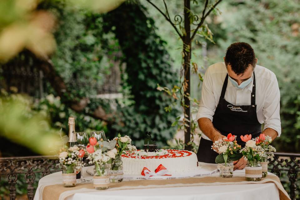 Taglio della torta