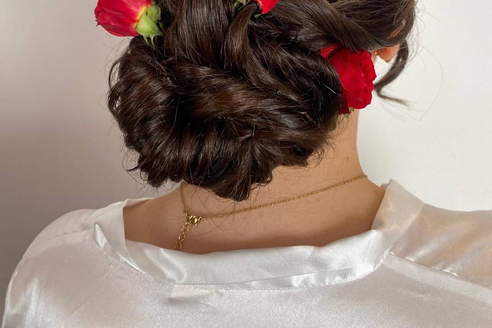 Roses bun